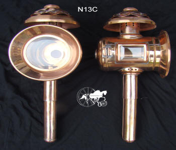 Copper Horse Carriage Lamp N13C