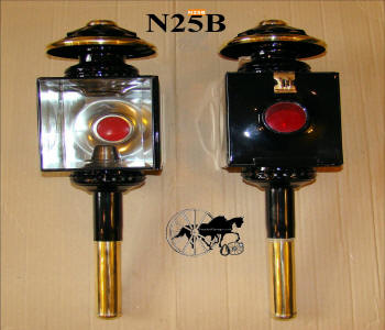 Horse and Carriage  Lamp Style N2B Brass