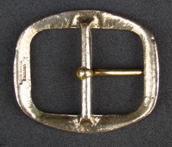 Large Brass Belt Buckle Made in England British