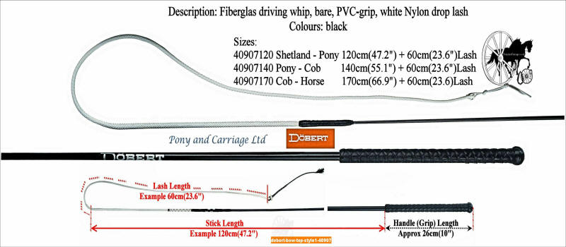 Carriage Driving Whip Styl 40907