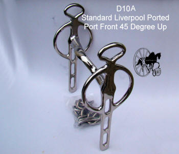 Standard Liverpool KK Port  Mouth Carriage Driving Bit Style D10A