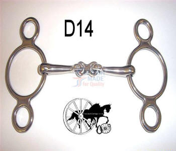 Pony Dutch 3 Ring French Horse Bit British Made
