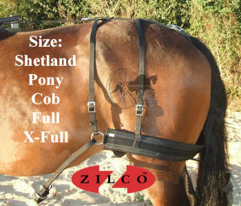Zilco Tedex Harness Complete Breeching Set Photo
