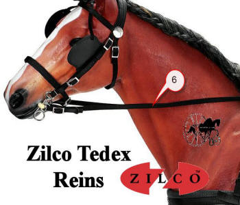 Zilco Tedex Standard Carriage Driving  Harness Reins