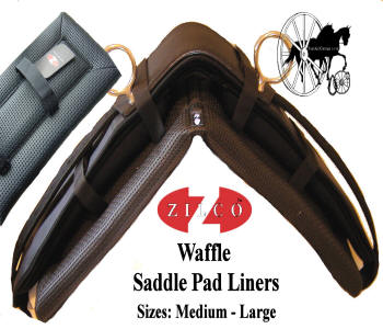 Zilco Horse Harness Saddle Pad Waffle Style