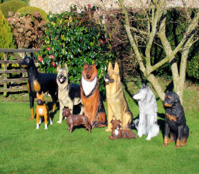 Life Sized Dog Models