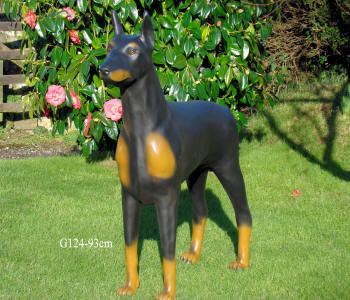 Life Size Dog Model G124