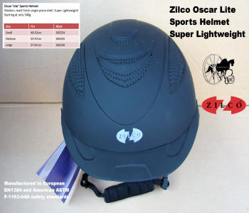 Carriage Driving Helmet Zilco Oscar Lite 4
