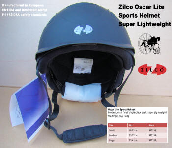 Carriage Driving Helmet Zilco Oscar Lite 6