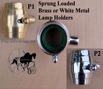 Carriage Lamp Holders Style P1 P2
