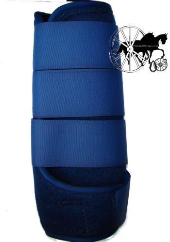Carriage Driving Tendon Boot Navy
