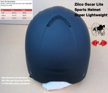 Carriage Driving Helmet Zilco Oscar Lite 5